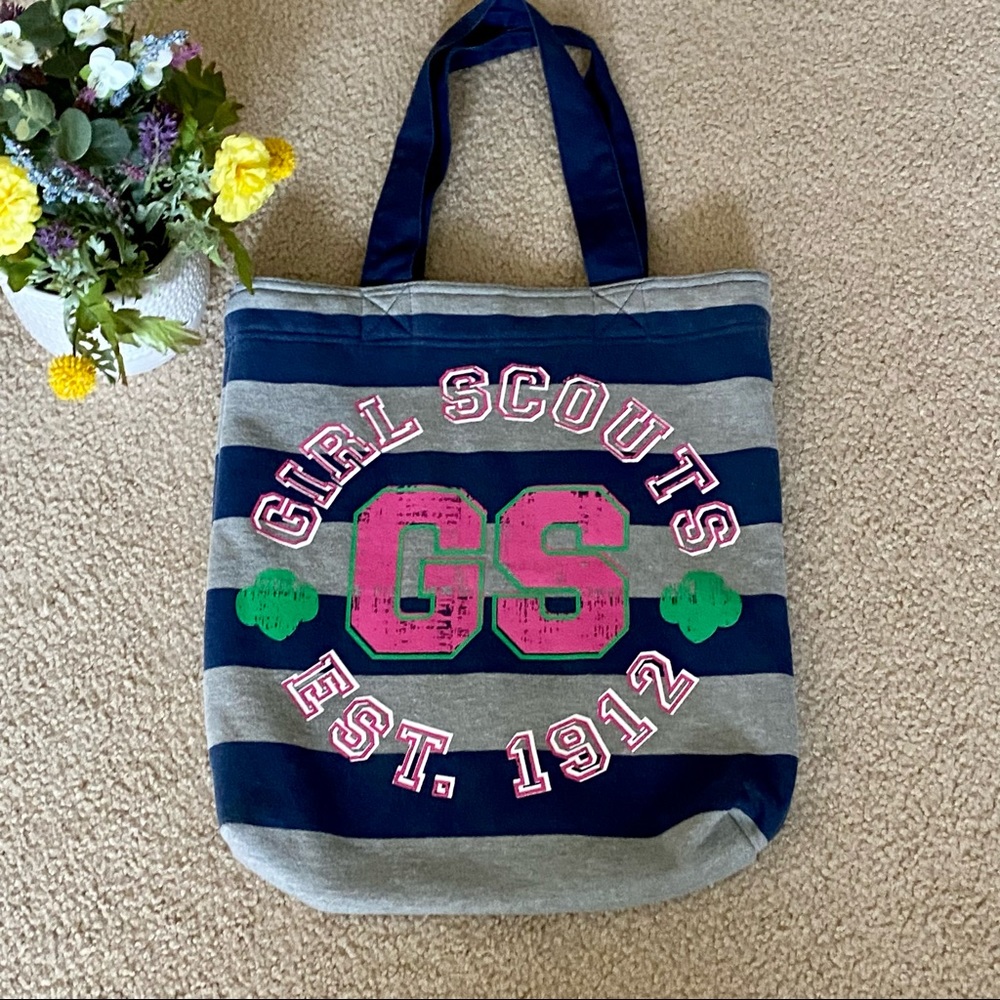Girl Scout Soft Jersey Tote Bag 💚